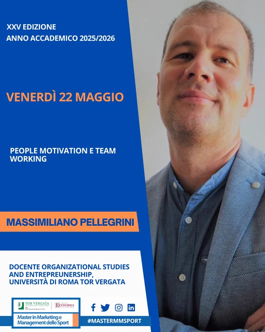 🎓 𝐌𝐀𝐒𝐒𝐈𝐌𝐈𝐋𝐈𝐀𝐍𝐎 𝐏𝐄𝐋𝐋𝐄𝐆𝐑𝐈𝐍𝐈 - People motivation e team working