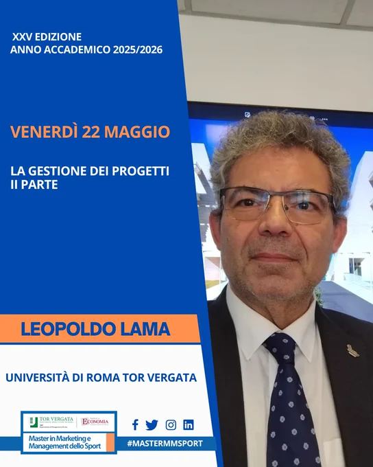 🎓 𝐋𝐄𝐎𝐏𝐎𝐋𝐃𝐎 𝐋𝐀𝐌𝐀 - Gestione dei progetti