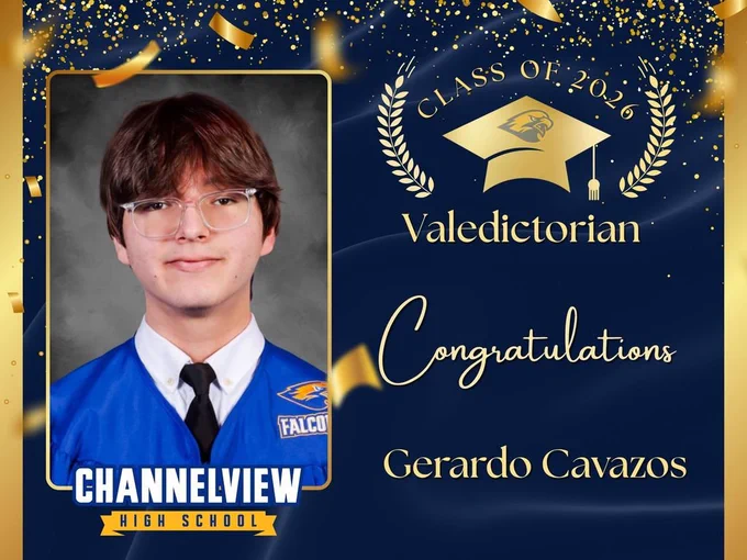 Valedictorian_ Gerardo Cavazos 