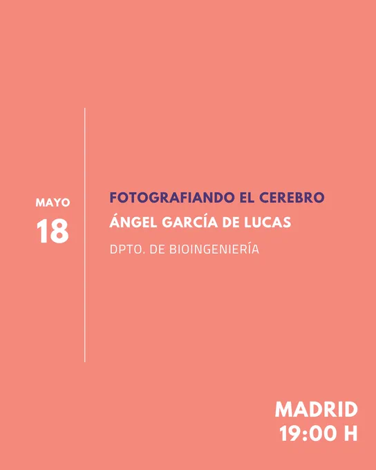 Ángel García de Lucas detallará cómo las nuevas técnicas de imagen molecular resultan fundamentales para personalizar el tratamiento de patologías como la #epilepsia o la esquizofrenia.