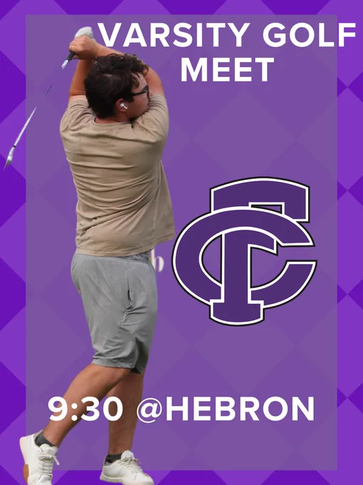 Golf meet in Hebron.