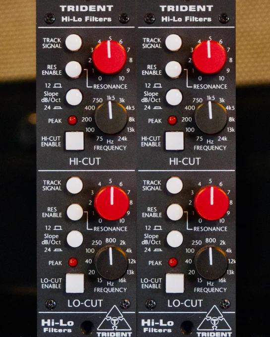 two trident 500 series hi-lo filter modules