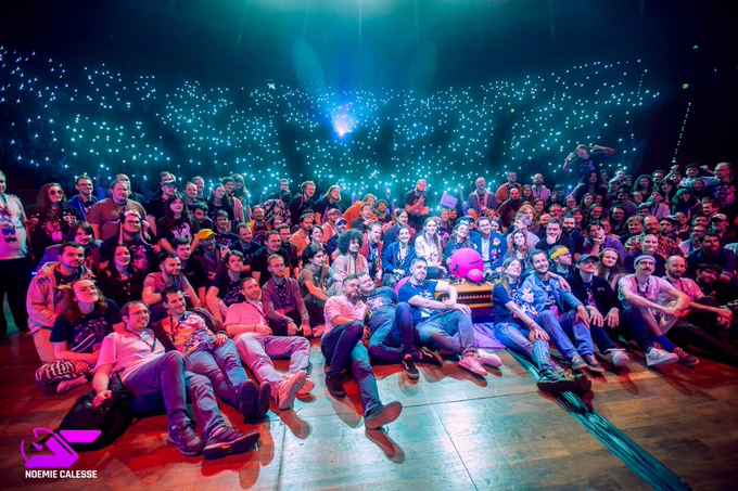 photo de Noémie Calesse : photo de groupe de fin de SpeeDons 6