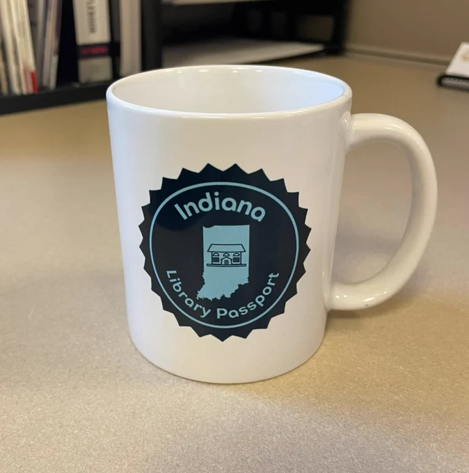 Photo of ceramic mug. 