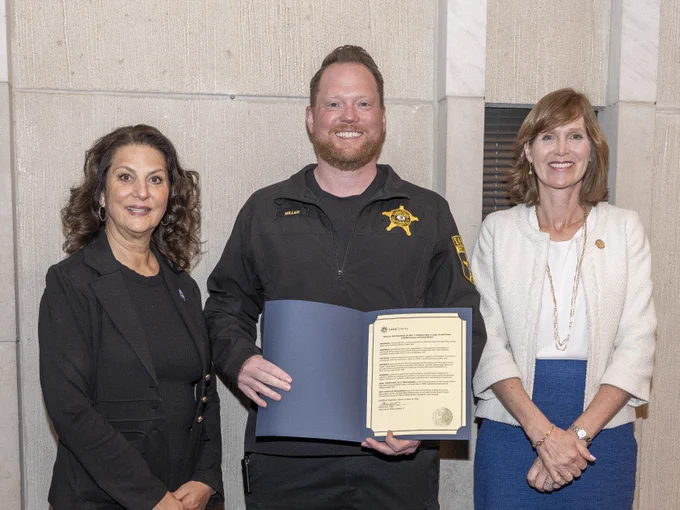 The Lake County Board extended its appreciation to the 176 dedicated professionals of the Lake County Sheriff’s Adult Correctional Facility for their professionalism, dedication and courage in recognition of National Correctional Officers Week. 