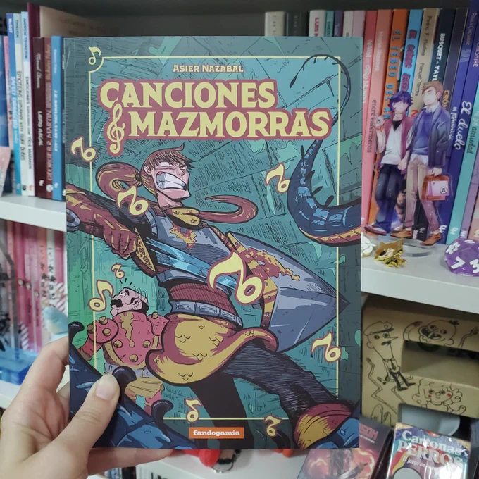 Portada de CANCIONES & MAZMORRAS, de Asier Nazabal