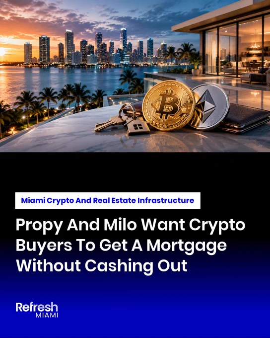 Propy And Milo Want Crypto Buyers To Get A Mortgage Without Cashing Out