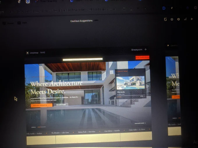 New framer template