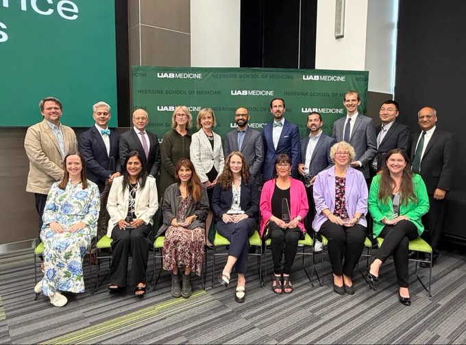 2026 UAB Marnix E. Heersink School of Medicine Dean's Excellence Awards group photo