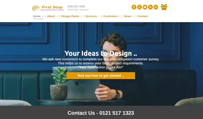 First Stop Design
