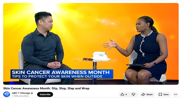 Cancer Center member Ryan Nguyen, DO, was featured on ABC 7 Chicago.