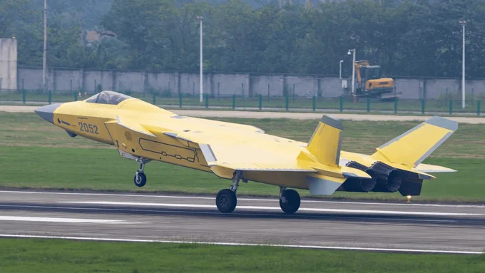 China’s J-20A with WS-15 engines