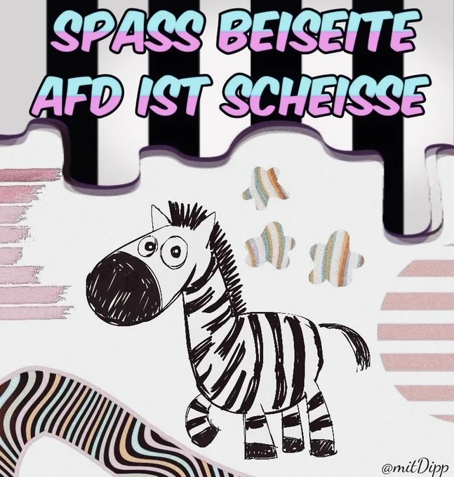 SPASS BEI SEITE, AFD IST SCHEISSE