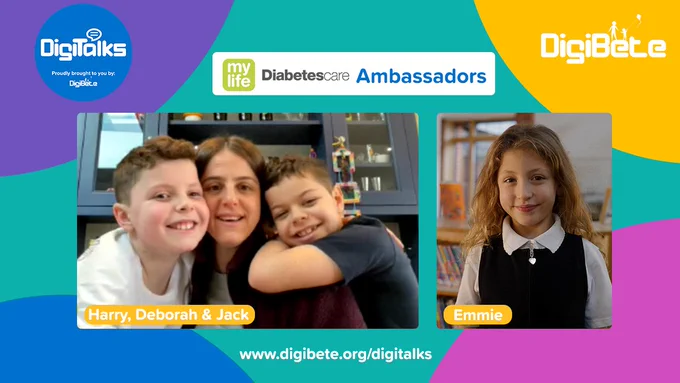 DigiBete poster of the mylife Diabetescare Ambassadors that will be featured on DigiTalks next Thursday 16th April 