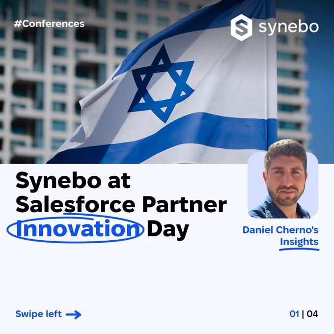 Synebo at Salesforce Partner Innovation Day in Tel Aviv