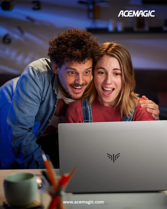 💻 朝のレポートから夜のクリエイティブ作業まで — #ACEMAGICLaptop はすべてをスムーズに動かします 🚀📊
信頼できる性能、洗練されたデザイン、そして人々を魅了するために設計 🔥✨

🏷️ 割引コード : ACEFAN3 👉 𝗮𝗰𝗲𝗺𝗮𝗴𝗶𝗰.𝗷𝗽
🔗 https://bit.ly/AceMagic_Laptop_JP

#ラップトップセール #ACEFAN3
