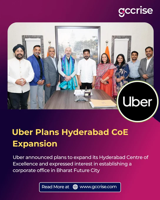 Uber CEO meeting Telangana CM in Hyderabad.