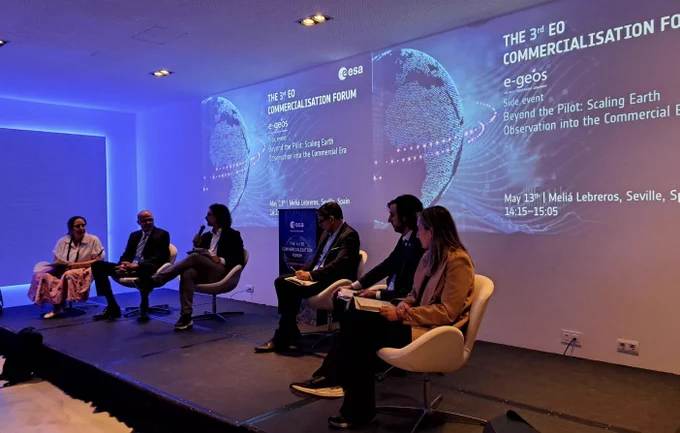 e-GEOS side event in Seville as part of the 3rd EO Commercialisation Forum 
