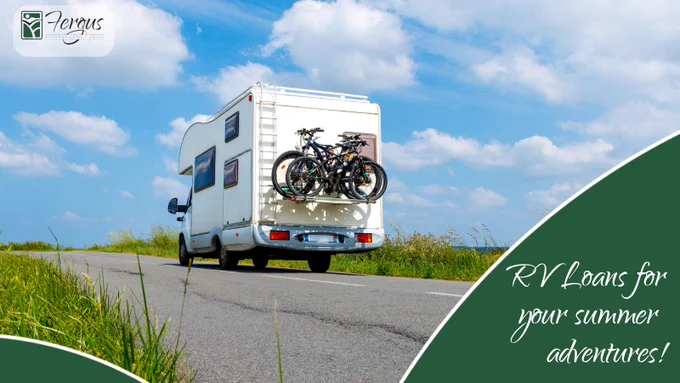 From camping weekends to open Montana roads, an RV gives you the freedom to go! 🚌✨

Fergus FCU helps you finance that new or used RV with low rates and fixed monthly payments that fit your budget.

☀️ Summer adventures start here.

Apply online!