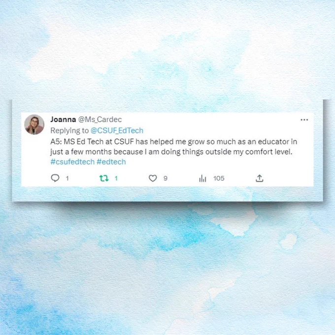 quote with watercolor background