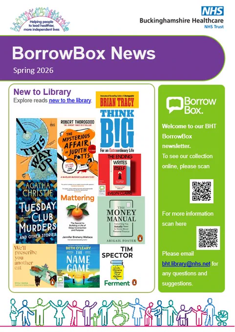 front cover of latest issue of BorrowBox News