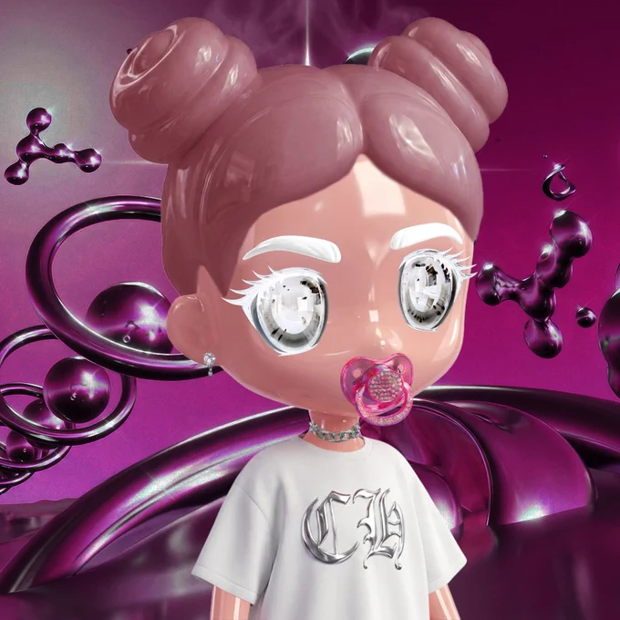 Collection of 4,343 glossy dolls landing on OpenSea