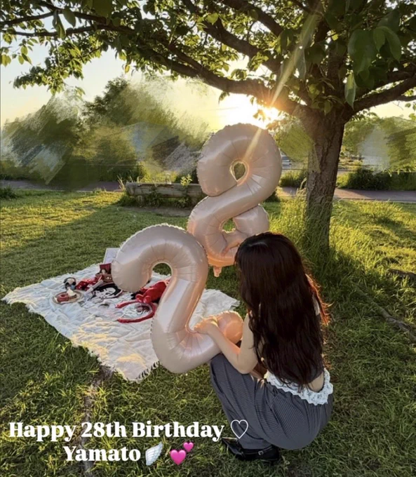 ♡Happy 28th Birthday🥂♡
生まれてきてくれてありがとう。

やまとくんの幸せがわたしの幸せ💭𓈒𓏸
誰よりもいちばん幸せでいてね
世界でいちばんだいすきだよ🌎⋆˙⟡