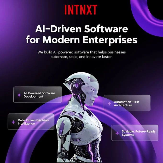 Behind every growing business is a team trying to manage more work with limited time.

AI-powered systems can help reduce repetitive tasks, organize workflows better, and give teams more time to focus on meaningful work.

Technology works best when it supports people - not complicates their work further.

👉 Interested in practical AI solutions? Let’s connect.
*
*
*
#INTNXT #aiautomation #AIforBusiness #AgenticAI #AIConsulting #AIInBusiness #AIAgent #Automation #LLM 