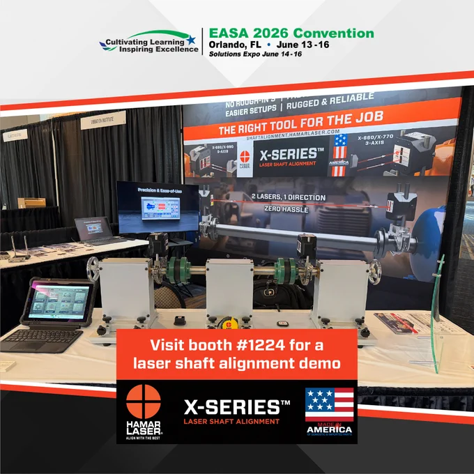 X-Series booth graphic promoting Booth 1224 at EASA 2026 in Orlando, inviting attendees to stop by and connect with the X-Series team.