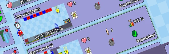 Preview of Magnecube new online level selector