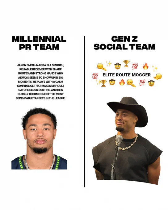 Millenial PR Team vs. Gen Z Social Team