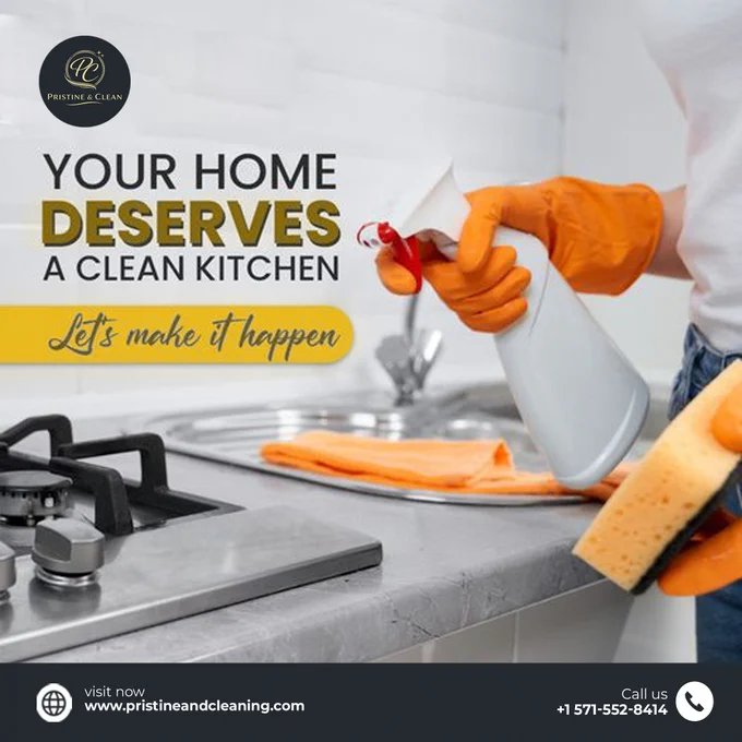 kitchen sanitizing service, countertop cleaning spray, stove cleaning, Charlotte NC cleaning company, residential and commercial cleaning