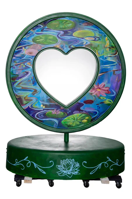 Blue Valley Southwest’s Devika Krishna's The Water Lilies heart.