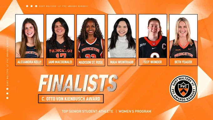The six finalists for the 2026 C. Otto Von Kienbusch Award