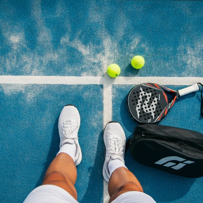 Product photography tennis concept