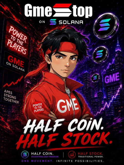 HALF COIN , HALF STOCK