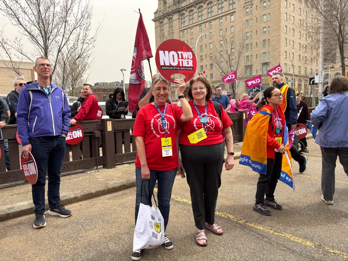 CUPW delegates at the 31st Constitutional Convention of the Canadian Labour Congress, Winnipeg, Manitoba #CLC2026 #CUPWCLC2026

Délégation du STTP à la 31e assemblée générale du Congrès du travail du Canada à Winnipeg (Manitoba) #CTC2026 #STTPCTC2026
