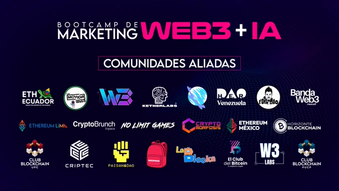 Comunidades Aliadas - Bootcamp de Marketing Web3   IA
