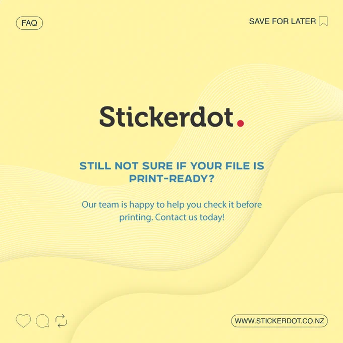StickerDot is happy to help. Contact us today!