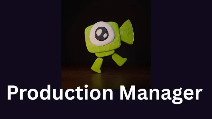 Job opening of Production Manager