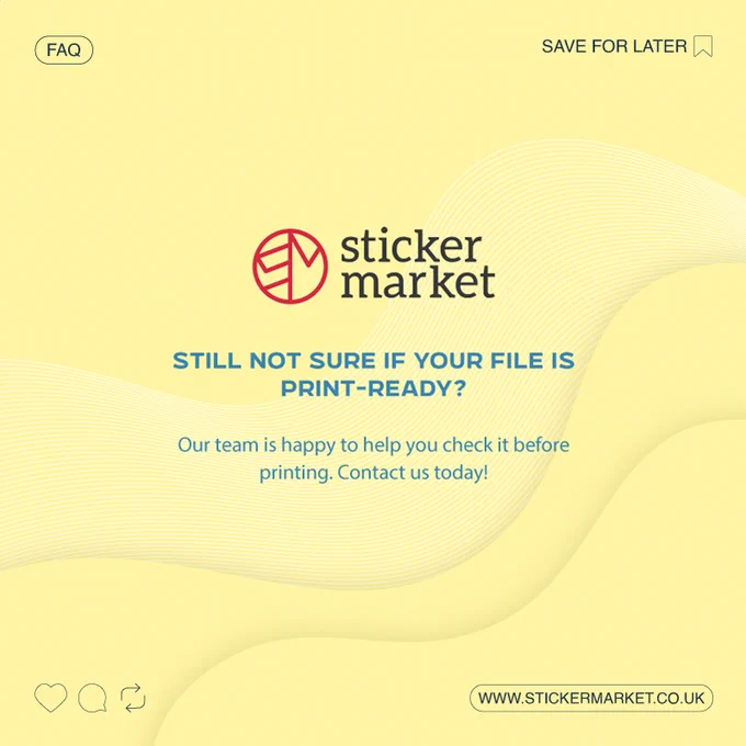 Print your designs with StickerMarket!