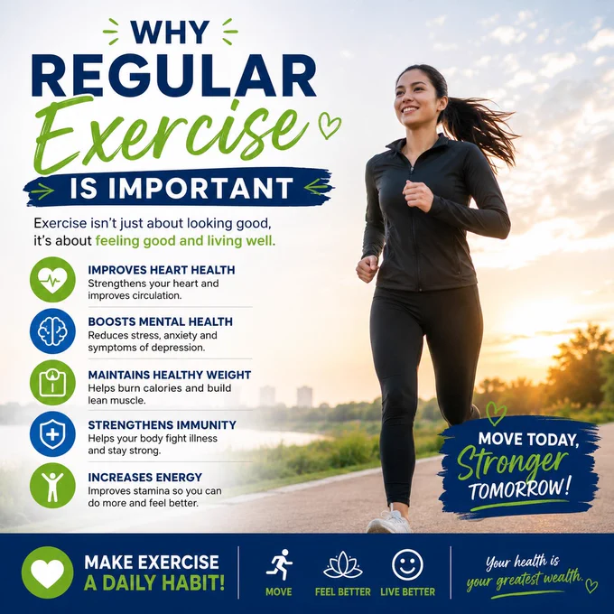 Why regular exercise is important