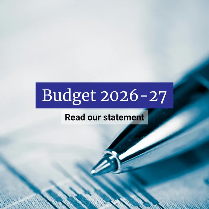 Budget 2026-27. Read our statement.