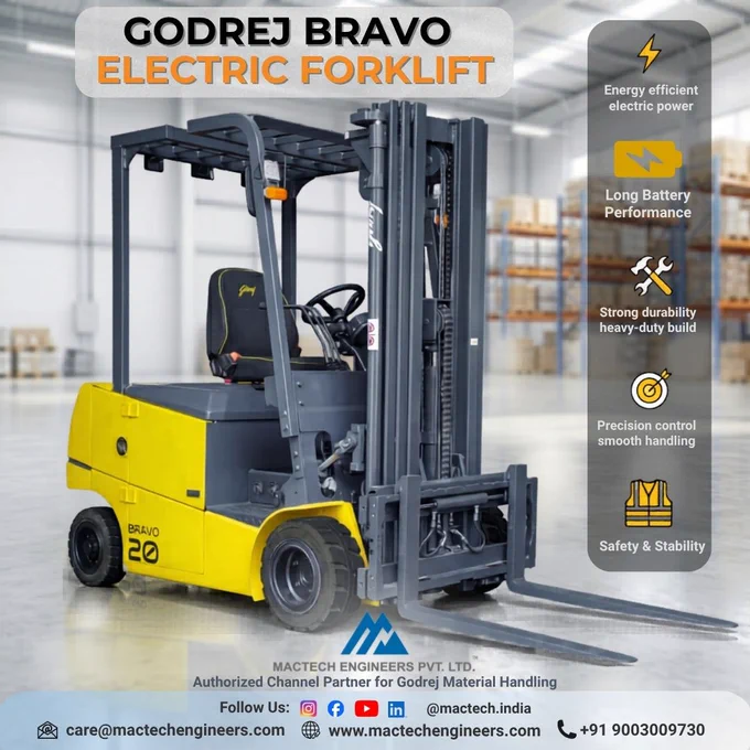 Godrej Bravo Electric Forklift