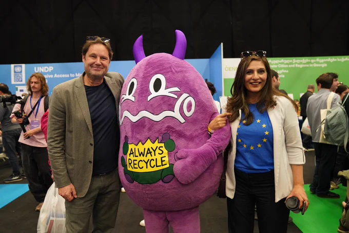 Europe Day in Tbilisi: Always Recycle!
Photo: UNDP | Anka Gujabidze