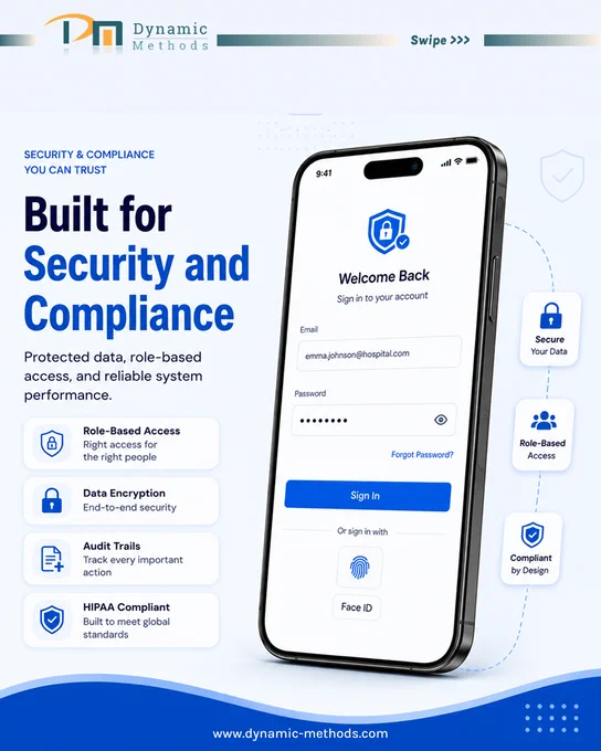 Healthcare transformation is not only about building software. It is about building systems that people can trust.
That is the idea behind our 𝗟𝗮𝗯𝟯𝟲𝟬 and our 360 approach. We do not start with features. We start with purpose, workflow, and outcomes. Then we use 𝘃𝗲𝗹𝗼𝗰𝗶𝘁𝘆 𝗰𝗼𝗱𝗶𝗻𝗴, 𝗔𝗜 𝗮𝘂𝘁𝗼𝗺𝗮𝘁𝗶𝗼𝗻, 𝗮𝗻𝗱 𝗮𝗴𝗲𝗻𝘁𝗶𝗰 𝗲𝘅𝗲𝗰𝘂𝘁𝗶𝗼𝗻 to move faster without losing clarity or control.
Real-world needs have shaped our healthcare work: secure patient access, faster clinical decisions, compliance-ready architecture, and scalable platforms that support doctors, care teams, and patients. 
That is also why our experience across healthcare projects like 𝗧𝗿𝗶𝗹𝗹𝗶𝘂𝗺, 𝗢𝗡𝗧𝗗𝗖 𝘄𝗲𝗯 𝗽𝗼𝗿𝘁𝗮𝗹, 𝗦𝗺𝗮𝗿𝘁𝗣𝗮𝗽𝗲𝗿, 𝗮𝗻𝗱 𝗦𝗺𝗮𝗿𝗧𝗥𝗫𝗛𝘂𝗯 matters. Every project taught us the same lesson: real digital transformation is not about adding more tools. It is about building smarter systems that deliver confidence, speed, and measurable value.
At Dynamic Meth