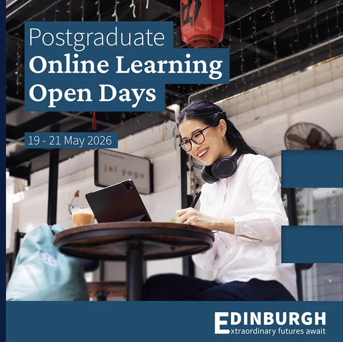 Montage promoting Online Learning Open Days, 19-21 May
