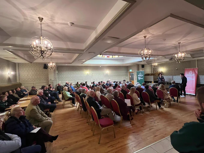 SDLP reps speak to a full room in Crossmaglen