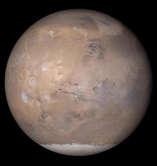 Mars. Image credit: NASA.