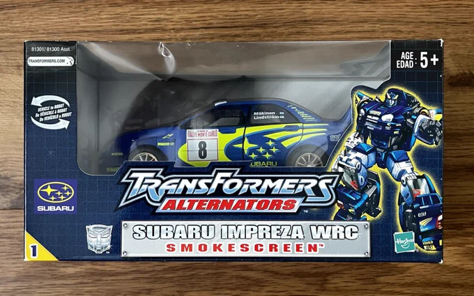 Alternators Smokescreen MISB